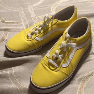 Yellow Ankle Vans